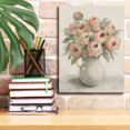 thumbnail image 6 of Epic Graffiti 'Blush Flowers in a Jug' by Silvia Vassileva, Canvas Wall Art, 12"x16", 6 of 8