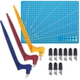 thumbnail image 1 of Cuchillo utilitario Sutekus, juego de 13 cuchillas giratorias de 360°, 1 of 5