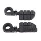 thumbnail image 2 of Reposapiés negros para motocicleta, 2 uds., 32mm, con soporte apto para GoldWing GL1500 GL1800, 2 of 8