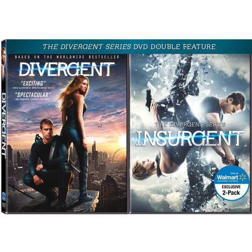 Divergent / The Divergent Series: Insurgent (DVD (Walmart Exclusive) - Walmart.com