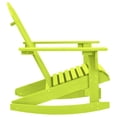 thumbnail image 2 of vidaXL Garden Adirondack Rocking Chair Solid Fir Wood Green, 2 of 4