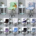 thumbnail image 1 of Chair Cover Elastic Business Bar Cafe Restaurant Living Reusable Modern Simple Slipcovers Room Bedroom Kitchen Stool Seat Stretchable Decoration Slipcover Type 11, 1 of 9