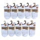 thumbnail image 5 of 10 pares de calcetines de pantorrilla para mujer, calcetines de bota, calcetines de algodón transpirables, calcetines térmicos 18cmx10cm, 5 of 9