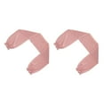 thumbnail image 4 of Youkk Élégant Boléro en Chiffon à Manches Longues pour Femmes Rose 2ensemble, 4 of 6