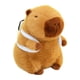 thumbnail image 1 of Lindo animal de peluche capibara, juguete de peluche, cómodos regalos de cumpleaños, decoración de coche, 33cm, 1 of 9
