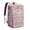 Pink-13, variant on Paisley Insulated Backpack Cooler 20L - Ethnic Retro Design Leakproof Lunch Bag for Outdoor, Travel, Work & College, High-Capacity Fits 26 Cans