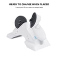 thumbnail image 4 of VR Charging Dock for Meta Quest 3 Controllers - Charging Station with 2 x 1800mAh Rechargeable Batteries and Display Holder, 4 of 6