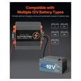 thumbnail image 4 of 12V 30A DC to DC Charger, 375W Battery Charger for Lead-Acid, Lithium, AGM, GEL Batteries - RV, Truck, Boat Charger, 4 of 9
