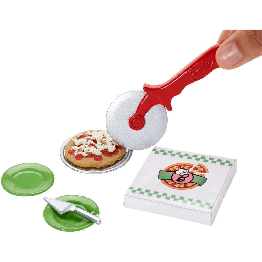 barbie cooking pizza