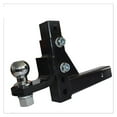 thumbnail image 4 of Adjustable Ball Mount Trailer Drop Hitch Tow 2" Receiver Towing System ,Easy to Use, 4 of 6
