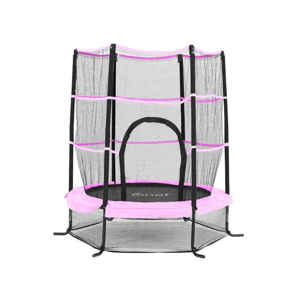 Trampolín Infantil De 1.4 Mts Onof JMP-55 C/ Malla Protectora De 1 a 3 Años