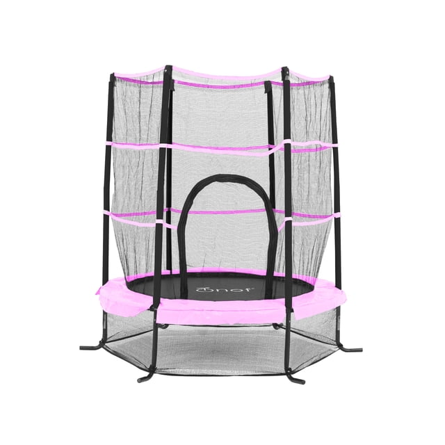 Trampolín Infantil De 1.4 Mts Onof JMP-55 C/ Malla Protectora De 1 a 3 Años