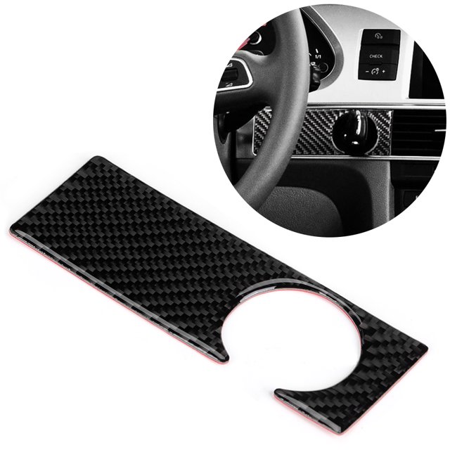 Adhesivo para molduras interiores, adhesivo para molduras interiores de motor de coche de fibra de carbono Adhesivo para molduras interiores de coche Claridad notable