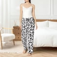 thumbnail image 4 of Fotbe Cute Panda Pantalones de Pijama para Mujer, Pantalones de Dormir, Pantalones Pj con Cordón y Bolsillos-X-Large, 4 of 6