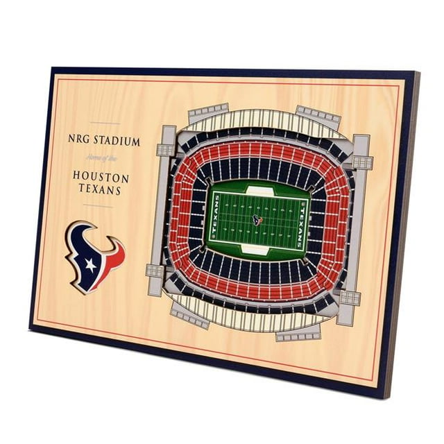YouTheFan 8491386 NFL Houston Texans 3D StadiumViews Desktop Display - NRG Stadium
