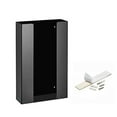 thumbnail image 3 of AdirMed Acrylic Triple Box Capacity Glove Dispenser, Black, 3 of 5