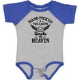 thumbnail image 3 of Inktastic Handpicked for Earth by My Uncle in Heaven with Angel Wings Boys or Girls Baby Bodysuit, 3 of 5