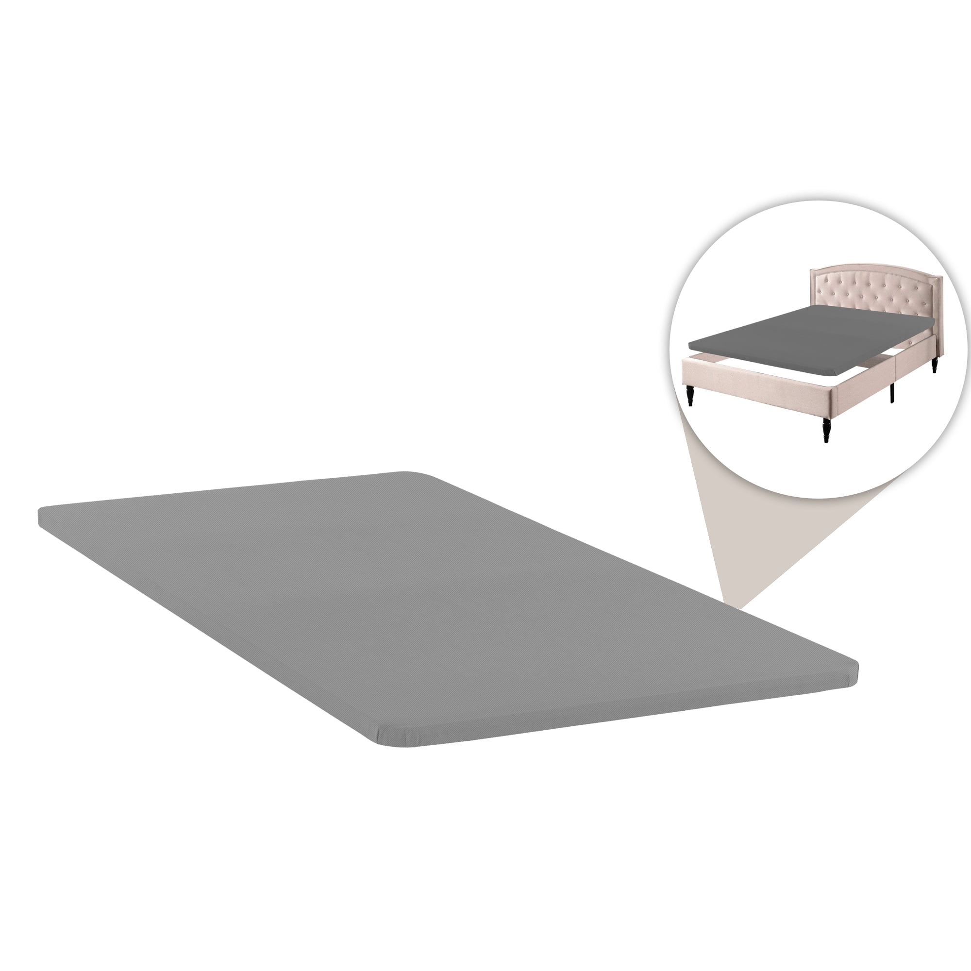 Continental Sleep, 2Inch wood Bunkie Board/Slats, Mattress Bed Support