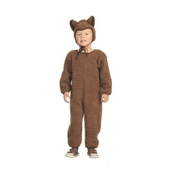 RG Costumes 70075-M Bear Jumpsuit - Plush - Size Child-Medium