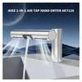thumbnail image 2 of Bathroom Hands Dryer 2 In 1 Design, Automatic Hand Washing And Drying Machine, Bathroom Faucets Air Tap Powerful Hand Dryer ,High-Speed Drying, 2 of 7