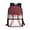 Baseball Pattern, variant on Uourmeti Spacious Storage School Backpack for Travel Outdoor, 17 Inch Fine Craftsmanship Student Bookbag, Ladybug Leaf Print