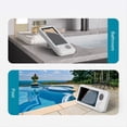 thumbnail image 2 of Soporte para Teléfono de Ducha con Altavoz Bluetooth, IPX4, Impermeable, Antivaho, Pantalla Táctil, Montaje en Pared para Baño, Color Negro., 2 of 5