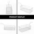 thumbnail image 4 of Stainless Steel Frying Basket for Cooking Food with Long Handle and Silver Color Perfect for Home and Restaurant Use 10.5 Inch, 4 of 5
