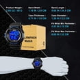 thumbnail image 1 of Skmei Mens Sport Running Reloj, Digital Electrónico 50M Impermeable Mi, 1 of 2