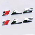 thumbnail image 2 of Yoaoo Paquete De 2 Emblemas Oem 1Le Con Letra Trasera Compatible Con Puerta Zl1 1Le 1Le, Color Rojo Cromado Mate, 2 of 5