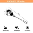 thumbnail image 2 of Glossy Stainless Steel Soup Spoons, Perfect for Restaurants Hotels, Ergonomic Handle Design for Comfortable Grip, 2 of 6