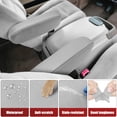 thumbnail image 4 of KBH 2 PCS Front Seat Armrest Cover Replacement for Ford F250 F350 F450 F550 & Excursion 1999-2007, Leather Armrest Protector for Truck Interior Accessories, Gray, 4 of 7