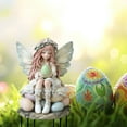 thumbnail image 7 of YWIYIUD 1PCS Easter Fairy Egg Garden Stake 2D Acrylic Decorative GardenStakes Easter Decorations Welcome Signs Happy Easter Spring Decor for Outdoor Festival Home Party Supplies, 7 of 7