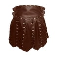thumbnail image 2 of Falda de cosplay para hombre, disfraz de cosplay para hombre, falda escocesa para fiesta de Halloween Larp marrón, 2 of 8