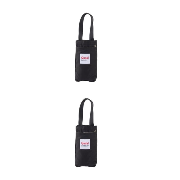Bolso bandolera unisex Minnieouse PU con correa ajustable Negro