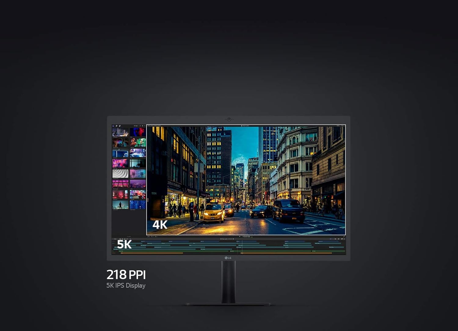 LG 27MD5KL-B UltraFine 5K Display Bundle - 27
