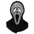 thumbnail image 1 of Mascarilla Crystal Screaming Ghost Sparkling PVC Halloween, 1 of 2