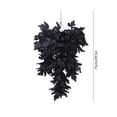 thumbnail image 3 of Halloween Decorations Outdoor, Artificial Maple Leaf Wreath, Wicker Harvest Festival Maple Leaf Decoration for Home and Outdoor Displays, 75cm/29.5in, 3 of 6
