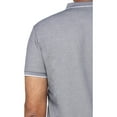 thumbnail image 4 of X RAY Jeans Mens Short Sleeve Zip-Neck Polo, Light Navy, 2XL, 4 of 4