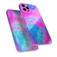 thumbnail image 6 of DesignSkinz Abstract Iridescent Vivid Pink Swirl Full-Body Skin Decal Wrap Cover for iPhone SE, 6 of 9