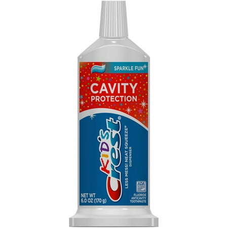 Crest Kid's Cavity Protection Neat Squeeze Sparkle Fun Flavor ...