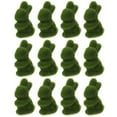 thumbnail image 1 of 12 piezas muñeca de conejo de simulación de Pascua modelo decoración de conejo artificial decoración de Pascua, 1 of 7