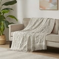 thumbnail image 2 of Gracie Mills Butler Bohemian Cotton Tufted Chenille Throw with Fringe Tassel 50" x 60" - GRACE-10567, 2 of 3