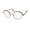 black / gold, variant on KOALI 20108K EYEGLASS FRAME/GLASSES STAINLESS STEEL ADULT SIZE WOMENS OPTICAL