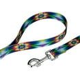 thumbnail image 3 of Country Brook Petz - 3/4 inch Tie Dye Flowers Dog Leash - 6 Foot, 3 of 4