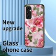 thumbnail image 5 of KAIYANG Funda de vidrio templado con soporte de anillo para Samsung Galaxy A35 5G, estilo chino rosa E Samsung Galaxy A35 5G morado, 5 of 5