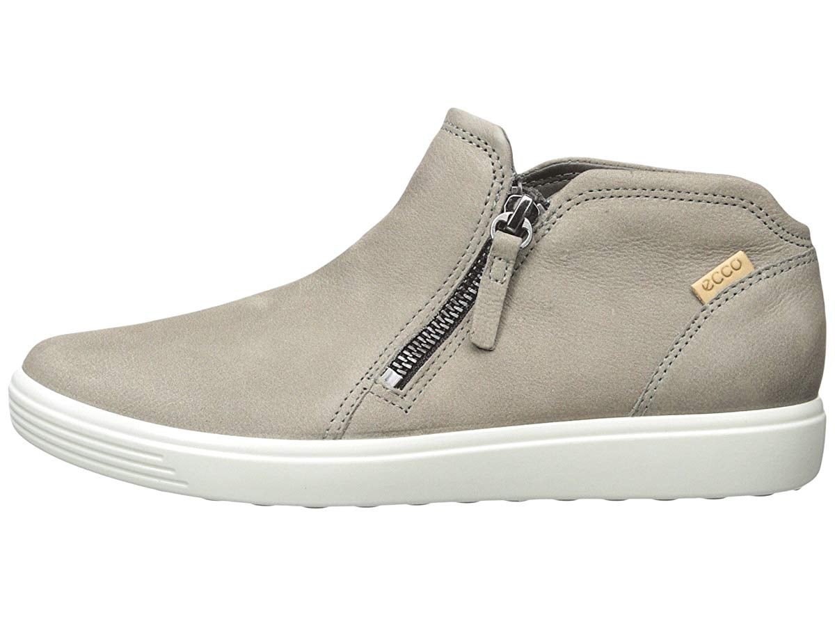 women's soft low cut zip bootie sneakers