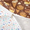 thumbnail image 4 of Erosebridal Kids Cute Capybara Chef Queen Duvet Cover Set,Dessert Waffle Ice Cream Bedding For Boys Girls,3 Pieces,No Comforter,Super Cozy Room Decor, 4 of 6