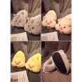thumbnail image 3 of Preciosas zapatillas de casa de algodón de peluche de cerdito para mujer y hombre, zapatillas de invierno 2024 para interior y pareja, zapatos cálidos y gruesos para el hogar, 3 of 5