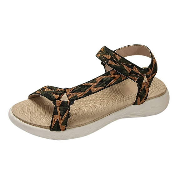 IUJSOY Womens Athletic Sandals Comfortable Walking Hiking Water Sport Sandals With Arch Support