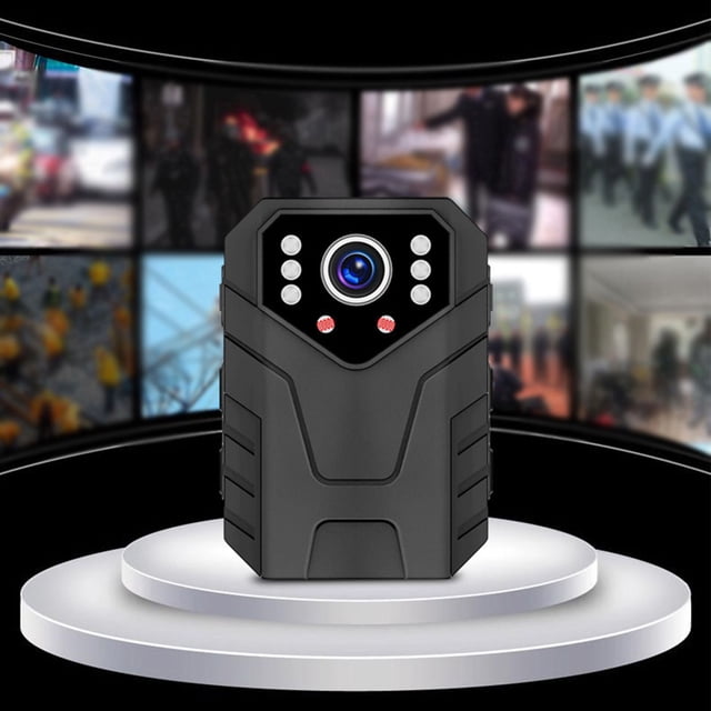 Cámara Corporal ANGGREK Cámara De Seguridad Portátil 4K HD Con Visión Nocturna Y Detección De Movimiento